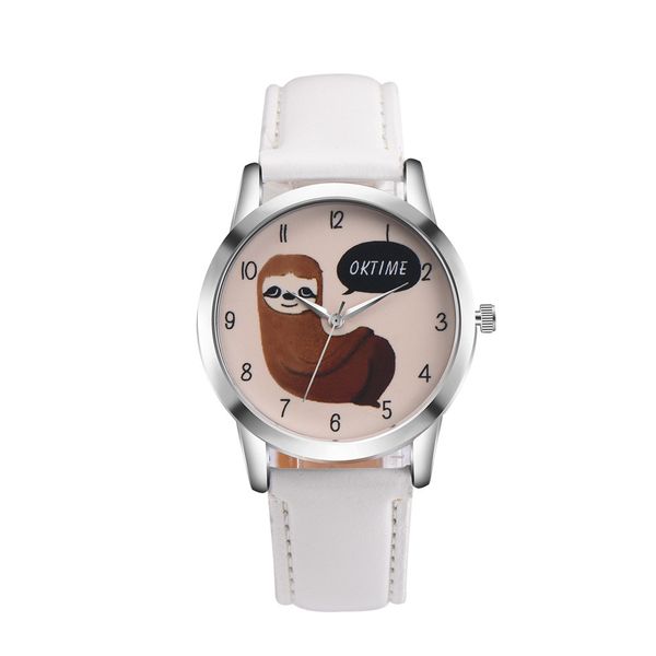 leather strap women watch retro cartoon koala printing design watches fashion casual ladies quartz wrist watch clock #b, Slivery;brown
leather strap women watch retro cartoon koala printing design watches fashion casual ladies quartz wrist watch clock #b, Slivery;brown