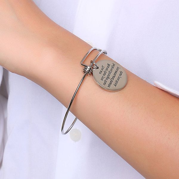 women bracelets 2020 stainless steel bracelets for girls trendy punk adjustable silver for women accessories, Black
women bracelets 2020 stainless steel bracelets for girls trendy punk adjustable silver for women accessories, Black