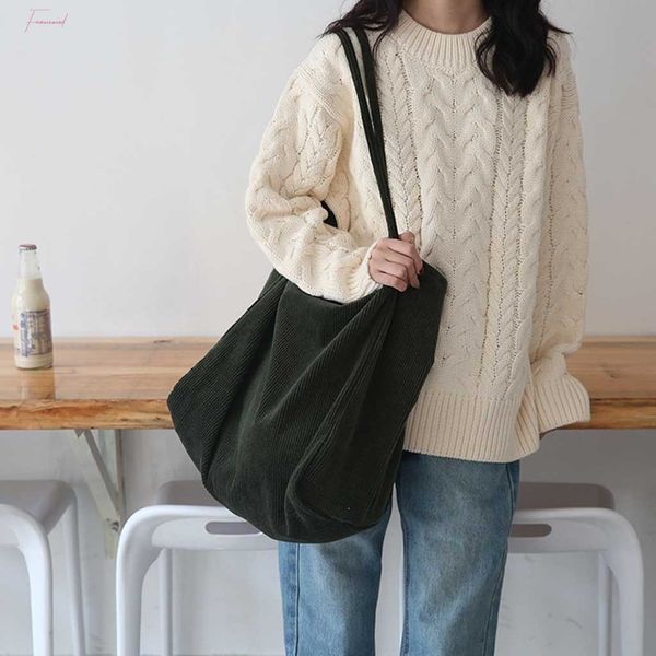 womens shoulder bag simple corduroy canvas crossbody large capacity portable green shoulder tote torebki damskie
womens shoulder bag simple corduroy canvas crossbody large capacity portable green shoulder tote torebki damskie