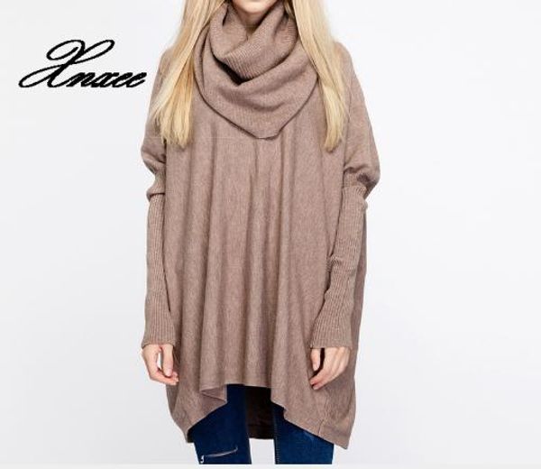 xnxee new autumn winter women sweaters knit pullover loose high collar wweater sweaters fashion loose knit pullover women, White;black
xnxee new autumn winter women sweaters knit pullover loose high collar wweater sweaters fashion loose knit pullover women, White;black
