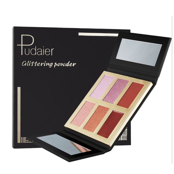 6 colors high light repair pressed glitter powder palette highlighter & bronzers fine powder high gloss blush
6 colors high light repair pressed glitter powder palette highlighter & bronzers fine powder high gloss blush