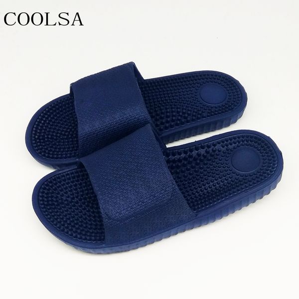 new men's home massage slippers indoor bathroom l house slippers outdoor non-slip beach flip flops flat sandals men slides, Blue;gray
new men's home massage slippers indoor bathroom l house slippers outdoor non-slip beach flip flops flat sandals men slides, Blue;gray