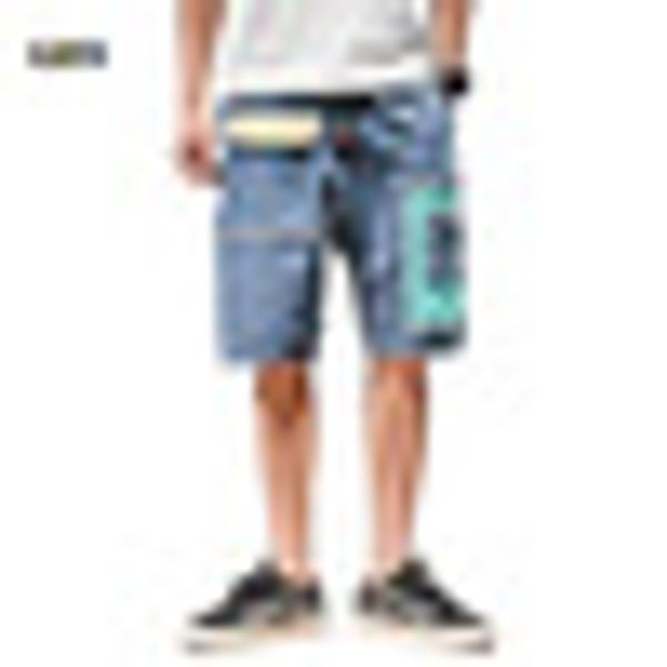 idopy men's fashion brand designer vintage street style patchwork jeans shorts cargo denim hip hop multi-pockets denim shorts, Blue
idopy men's fashion brand designer vintage street style patchwork jeans shorts cargo denim hip hop multi-pockets denim shorts, Blue