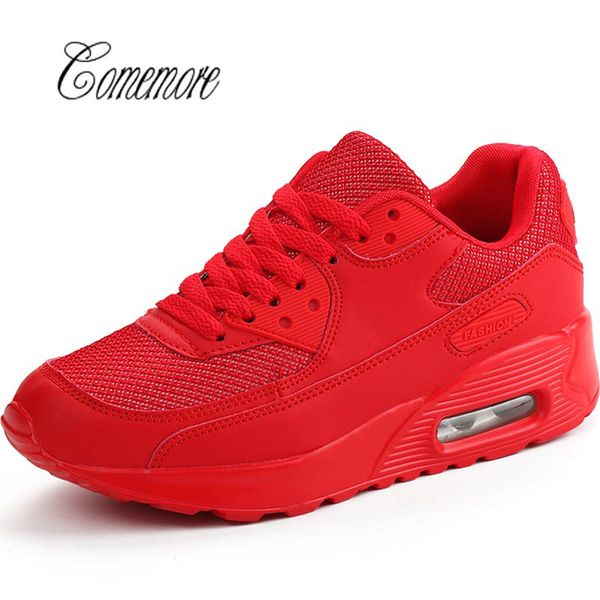 comemore breathable women's sport shoes sports sneakers men running shoes for women tennis woman summer train red
comemore breathable women's sport shoes sports sneakers men running shoes for women tennis woman summer train red