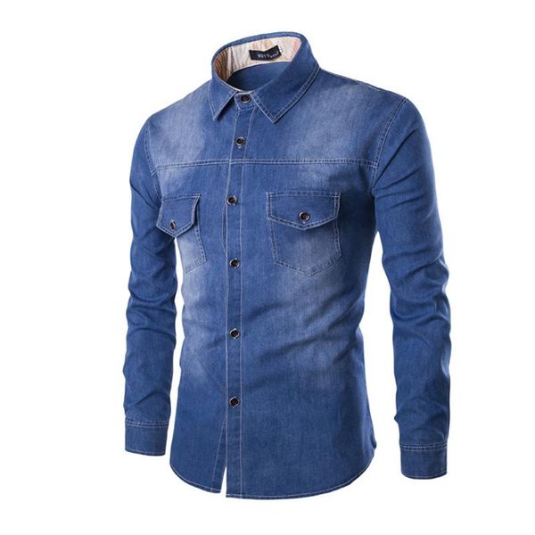весна осень повседневная мужская джинсовая рубашка новый 2019 хлопок грудь двойной карман мужчины рубашка с длинным рукавом тонкий плюс разм, White;black
весна осень повседневная мужская джинсовая рубашка новый 2019 хлопок грудь двойной карман мужчины рубашка с длинным рукавом тонкий плюс разм, White;black
