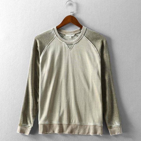 men autumn winter cotton o-neck vintage patchwork long sleeve lined basic t-shirt minimalism style pullover male casual tshirts, White;black
men autumn winter cotton o-neck vintage patchwork long sleeve lined basic t-shirt minimalism style pullover male casual tshirts, White;black