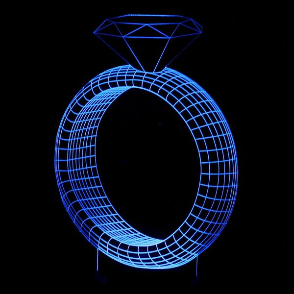 3d marry celebrate lover festival gift bedroom bedside a living room originality decoration 3d diamond ring modeling small night-light
3d marry celebrate lover festival gift bedroom bedside a living room originality decoration 3d diamond ring modeling small night-light