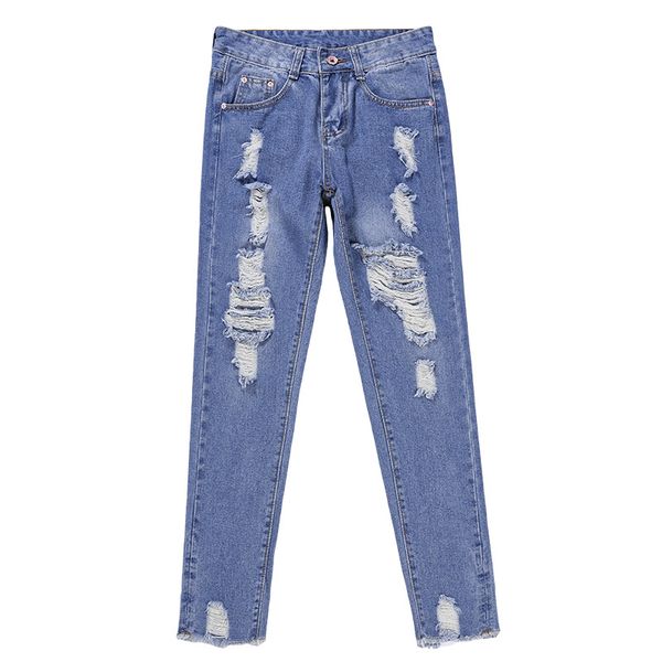 kja213 2018 осень корейские женщины новые джинсовые брюки по щиколотку брюки женские средней талией отверстие рваные джинсы бойфренда горячи, Black;white
kja213 2018 осень корейские женщины новые джинсовые брюки по щиколотку брюки женские средней талией отверстие рваные джинсы бойфренда горячи, Black;white