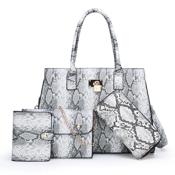 guunng fashionable classic snake skin large capacity package pu leather bag gray mature female shoulder bags for women 2020
guunng fashionable classic snake skin large capacity package pu leather bag gray mature female shoulder bags for women 2020