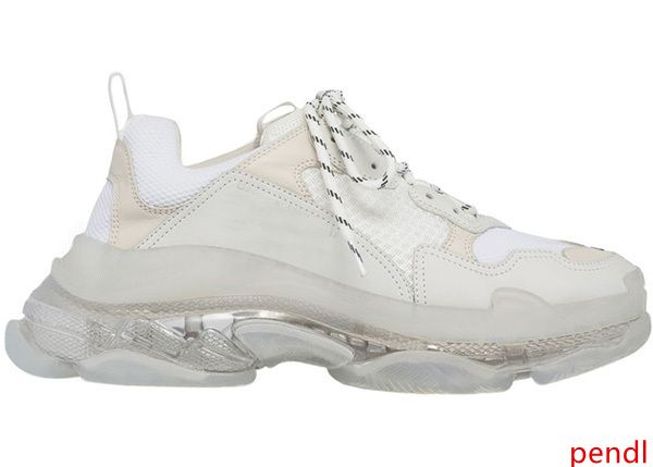 with 2019 mens and womens casual shoes triple s clear sole white black green brand designer trainers 36-45
with 2019 mens and womens casual shoes triple s clear sole white black green brand designer trainers 36-45