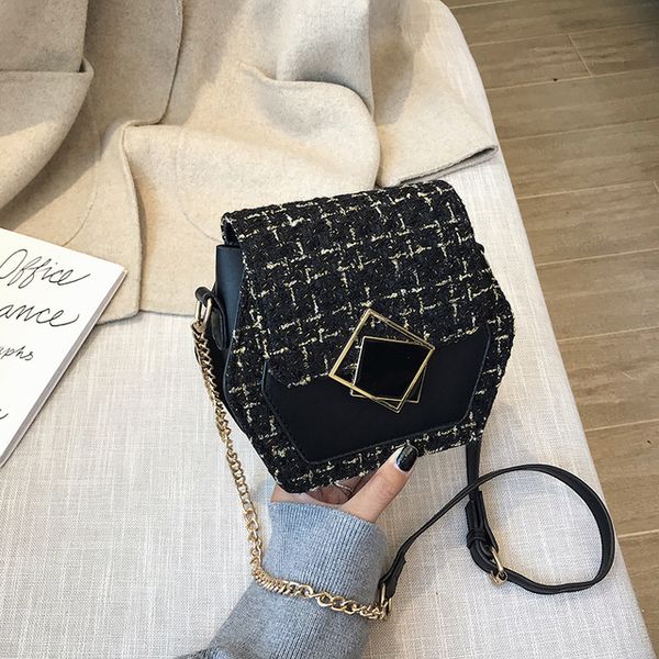 2019 women chain handbags designer lock ladies hand bag new hexagon wool crossbody bags for women fashion messenger shoulder bag
2019 women chain handbags designer lock ladies hand bag new hexagon wool crossbody bags for women fashion messenger shoulder bag