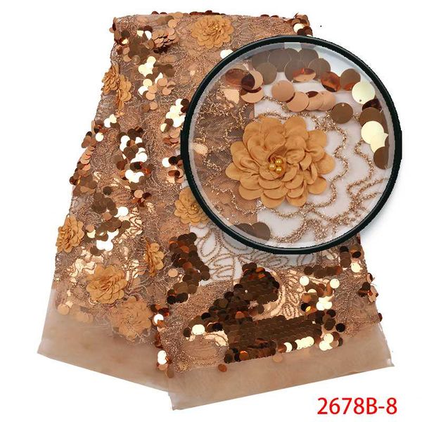 gold color african wedding lace fabric 3d flower french net lace fabric with sequins beads ks2678b-8, Pink;blue
gold color african wedding lace fabric 3d flower french net lace fabric with sequins beads ks2678b-8, Pink;blue