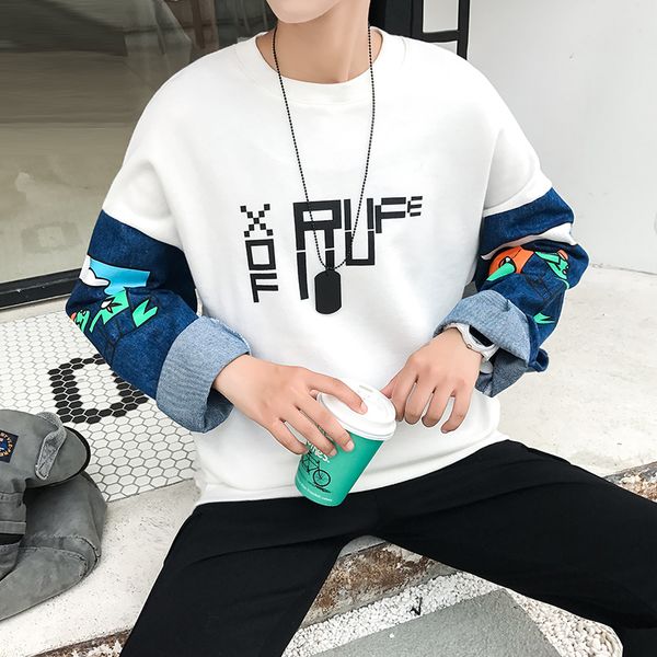 autumn new hoodies men fashion printed sweatshirt man streetwear hip hop loose long-sleeved pullover trend wild casual hoody, Black
autumn new hoodies men fashion printed sweatshirt man streetwear hip hop loose long-sleeved pullover trend wild casual hoody, Black