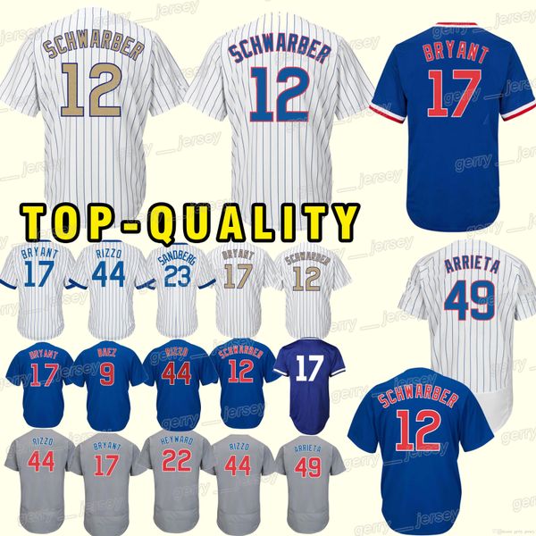 Hot Sale Jersey #12 Kyle Schwarber #22 Jason Heyward 2018 New 100% Stitched superior quality Top MEN Jerseys
Hot Sale Jersey #12 Kyle Schwarber #22 Jason Heyward 2018 New 100% Stitched superior quality Top MEN Jerseys