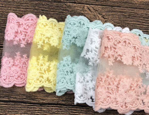 lace embroidered lace 8 color cotton mesh embroidery bow headdress material wedding lace, Black
lace embroidered lace 8 color cotton mesh embroidery bow headdress material wedding lace, Black