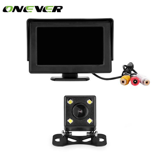 onever 4.3" tft lcd rear view display monitor kit with night vision 4-led car rearview camera 170 degree car rear view kit
onever 4.3" tft lcd rear view display monitor kit with night vision 4-led car rearview camera 170 degree car rear view kit
