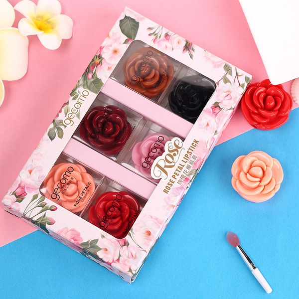 rose petal lipstick set 6 colors lasting color high moisturizer no fading matte lipstick lip balm
rose petal lipstick set 6 colors lasting color high moisturizer no fading matte lipstick lip balm