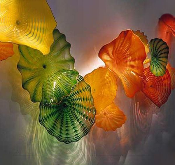 elegant artistic murano lamps decor plate 100% hand blown glass lights flowers wall mounted light for home l decoration
elegant artistic murano lamps decor plate 100% hand blown glass lights flowers wall mounted light for home l decoration