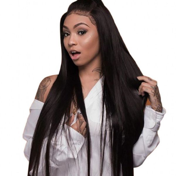 virgin malaysian human hair straight lace front wigs pre plucked natural hairline human hair wig with bleached knots, Black;brown
virgin malaysian human hair straight lace front wigs pre plucked natural hairline human hair wig with bleached knots, Black;brown