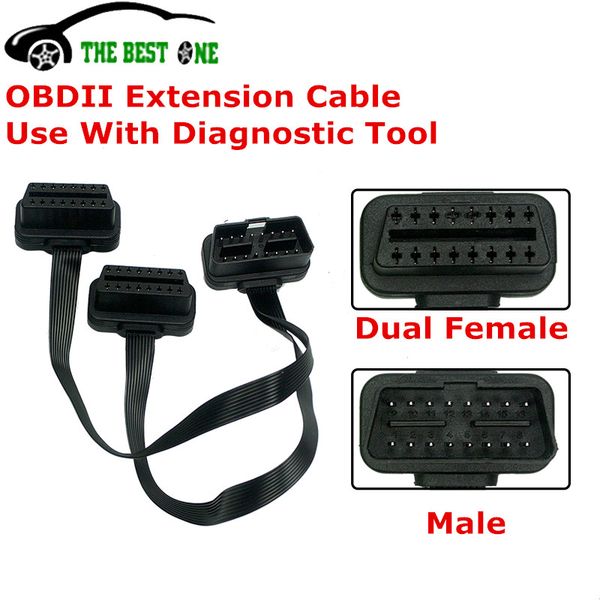 flat+thin 16pin obd 2 extender obd2 16 pin elm327 male to dual female y splitter elbow obdii extension connector cable
flat+thin 16pin obd 2 extender obd2 16 pin elm327 male to dual female y splitter elbow obdii extension connector cable