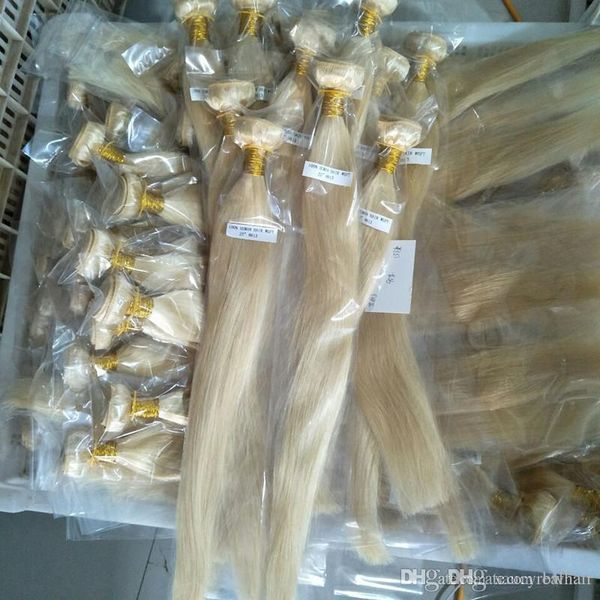 elibess brand virgin human hair silk straight 613 blonde 50gr piece & 6 bundles lot virgin hair pure dyed color, Black
elibess brand virgin human hair silk straight 613 blonde 50gr piece & 6 bundles lot virgin hair pure dyed color, Black
