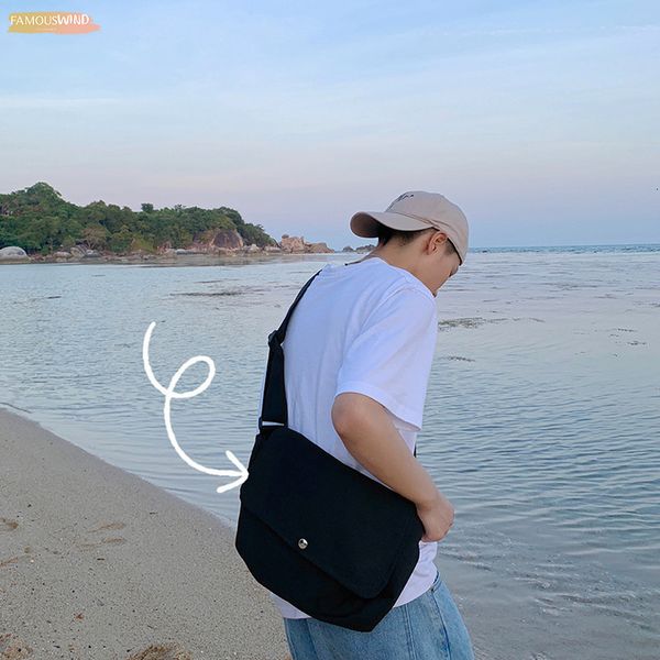 fashion japanese style women men canvas bag simple canvas cloth fabric students messenger bags foldable soft zipper shoulder bag
fashion japanese style women men canvas bag simple canvas cloth fabric students messenger bags foldable soft zipper shoulder bag
