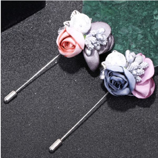 new jewelry pink gray colors brooch with rhinestone simulated pearl colorful lace cloth flower brooch for women accessories
new jewelry pink gray colors brooch with rhinestone simulated pearl colorful lace cloth flower brooch for women accessories