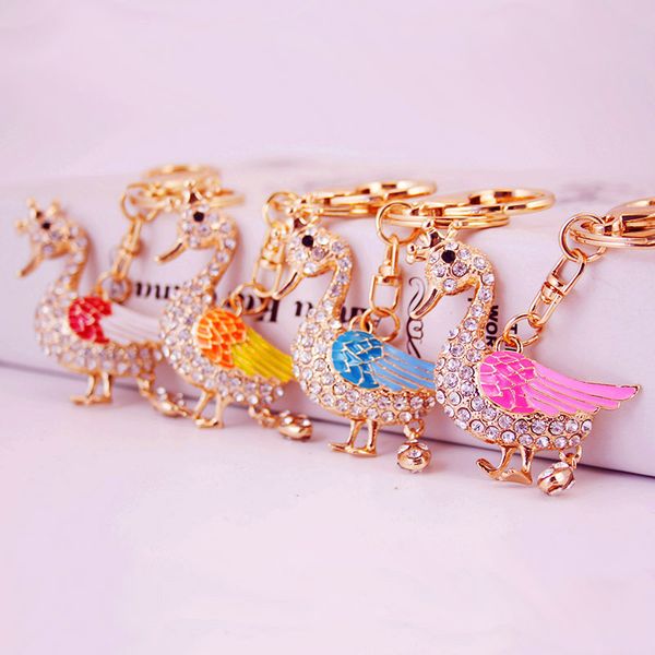 new 3pcs car keychain cute crown duck bag accessories pendant key chain gold tone rhinestone crystal key ring holders, Silver
new 3pcs car keychain cute crown duck bag accessories pendant key chain gold tone rhinestone crystal key ring holders, Silver
