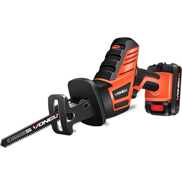 lithium rechargeable reciprocating saw sabre saw household small high power outdoor portable electric logging chainsaw
lithium rechargeable reciprocating saw sabre saw household small high power outdoor portable electric logging chainsaw