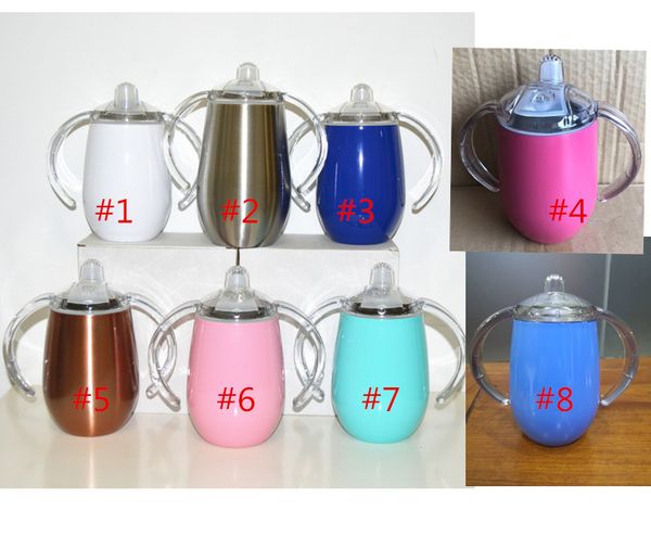 10oz stainless steel kids tumbler baby sippy cup with handle double wall insulated children drinking tumbler socker cup with pacifier lid
10oz stainless steel kids tumbler baby sippy cup with handle double wall insulated children drinking tumbler socker cup with pacifier lid