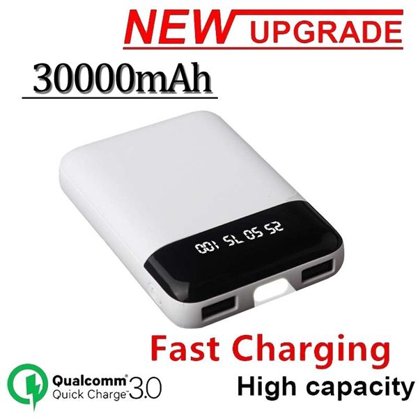 30000 mah high capacity digital display mobile power bank protable mini charge car charger travel charger led light power bank
30000 mah high capacity digital display mobile power bank protable mini charge car charger travel charger led light power bank