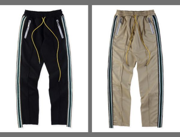 Mens Hip Hop Brand Long Length Solid Pants Zipper Striped Casual Male Pants Cotton Fashion Clothing
Mens Hip Hop Brand Long Length Solid Pants Zipper Striped Casual Male Pants Cotton Fashion Clothing