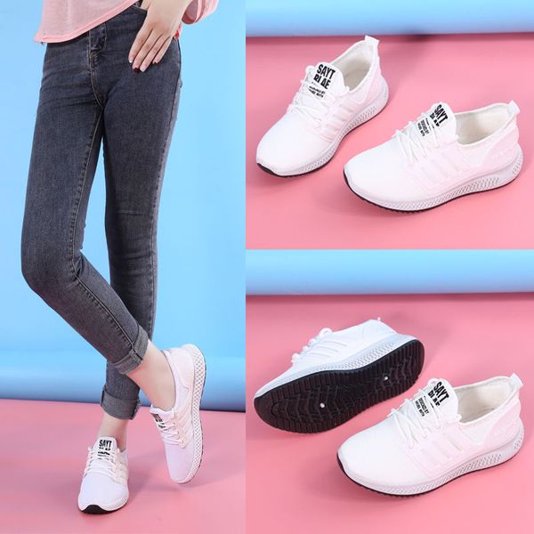 2019 new style women's shoes korean-style versatile casual shoes student's teenager running ins athletic white, Black
2019 new style women's shoes korean-style versatile casual shoes student's teenager running ins athletic white, Black