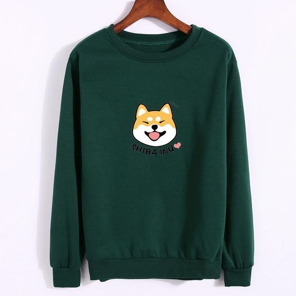 women sweatshirt autumn lovely anime character shiba printed hoodies thickening fleece harajuku winter pullover new fit, Black
women sweatshirt autumn lovely anime character shiba printed hoodies thickening fleece harajuku winter pullover new fit, Black