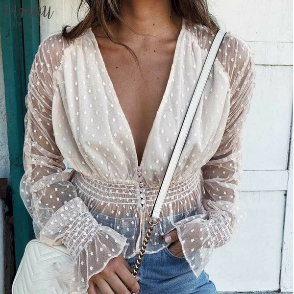 женские boho beach v образным вырезом летние топы и блузки элегантный v шеи сетки sheer блузка с длинным рукавом горошек blusas femininas el, White
женские boho beach v образным вырезом летние топы и блузки элегантный v шеи сетки sheer блузка с длинным рукавом горошек blusas femininas el, White