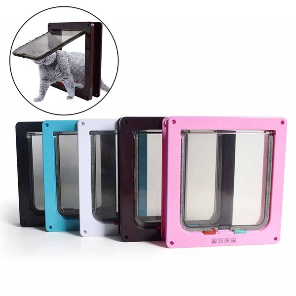 4 way lockable dog cat kitten дверь безопасность лоскут дверь abs пластик животные малого pet cat собак ворота двери зоотовары
4 way lockable dog cat kitten дверь безопасность лоскут дверь abs пластик животные малого pet cat собак ворота двери зоотовары