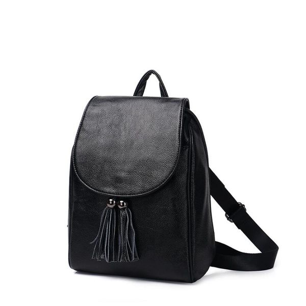 genuine leather backpacks women college style mochilas mujer cow tassel school bag 2018 new designer travel bags sac a dos femme
genuine leather backpacks women college style mochilas mujer cow tassel school bag 2018 new designer travel bags sac a dos femme