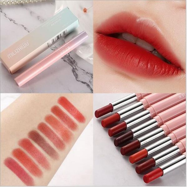 9 color professional lip stick natural long lasting waterproof mineral moisturizing slim lipstick lip make up
9 color professional lip stick natural long lasting waterproof mineral moisturizing slim lipstick lip make up