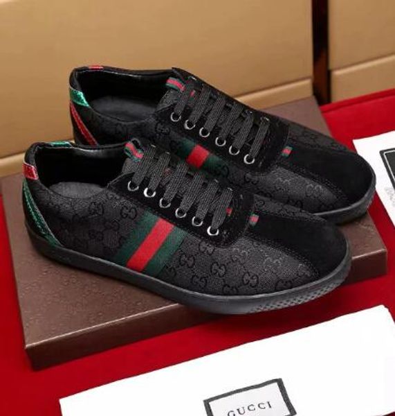brand ace leather low-sneaker white calf leather with blue & red web blue ayers snake detail back sneakers, Black
brand ace leather low-sneaker white calf leather with blue & red web blue ayers snake detail back sneakers, Black