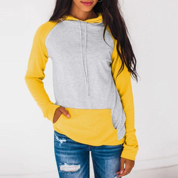 hoodies for women sweat femme sweatshirt 2019 female autumn long sleeve pocket patchwork hooded pullover blouse, Black
hoodies for women sweat femme sweatshirt 2019 female autumn long sleeve pocket patchwork hooded pullover blouse, Black
