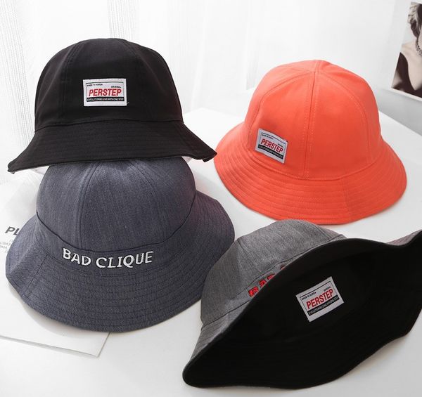 2020 fashionable new style japanese department black fisherman hat letter label sun hat simple students wear double pure color basin hat, Blue;gray
2020 fashionable new style japanese department black fisherman hat letter label sun hat simple students wear double pure color basin hat, Blue;gray