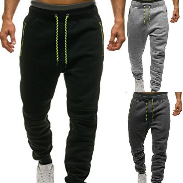 pants men sports running pants pocket zipper color matching training sport elasticity jogging gym trousers, Black
pants men sports running pants pocket zipper color matching training sport elasticity jogging gym trousers, Black