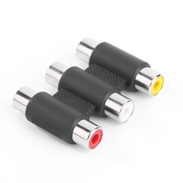 jack connector coupler adapter triple 3rca coupler av audio video female extension adaptor for multimedia
jack connector coupler adapter triple 3rca coupler av audio video female extension adaptor for multimedia