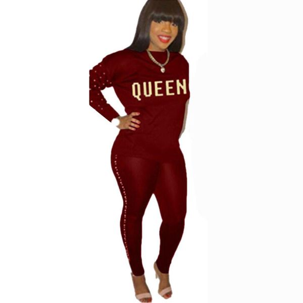 письмо печати 2 piece set женщины плюс размер с длинным рукавом и брюки casual экипировка тренировочные костюмы двухкусочный женщина костюмы, Gray
письмо печати 2 piece set женщины плюс размер с длинным рукавом и брюки casual экипировка тренировочные костюмы двухкусочный женщина костюмы, Gray