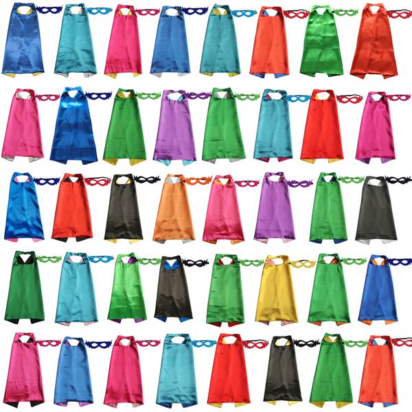kids capes with felt mask plain satin solid capes boys girls birthday party favor anime cosplay, Black;red
kids capes with felt mask plain satin solid capes boys girls birthday party favor anime cosplay, Black;red