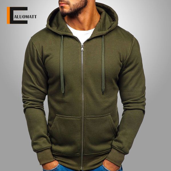 2020 classic mens hoodies new autumn winter zipper hooded sweatshirts solid color hoody jacket male coat pockets outerwear, Black
2020 classic mens hoodies new autumn winter zipper hooded sweatshirts solid color hoody jacket male coat pockets outerwear, Black