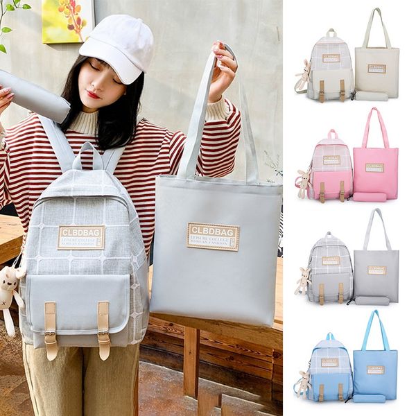 3 set school bags teenager fashion women school backpacks casual girl schoolbags leather female backpack rucksack handbag pink
3 set school bags teenager fashion women school backpacks casual girl schoolbags leather female backpack rucksack handbag pink
