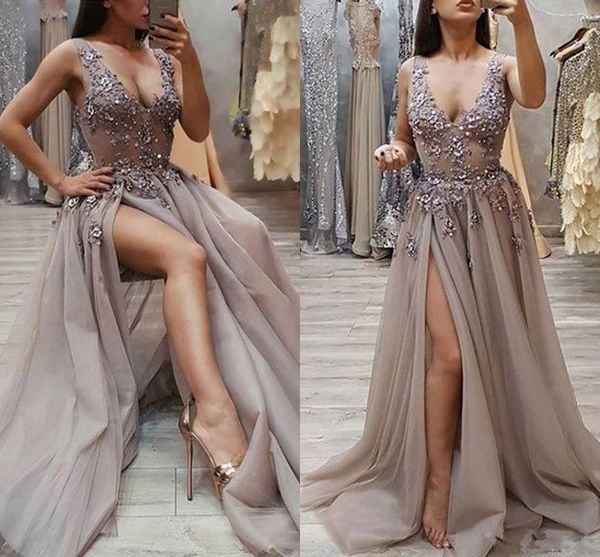 luxury crystal beaded evening occasion dresses 2019 brown split fairy tulle prom gown vestidos de fiesta largos, Black;red
luxury crystal beaded evening occasion dresses 2019 brown split fairy tulle prom gown vestidos de fiesta largos, Black;red