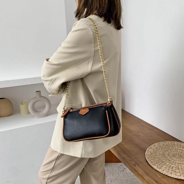 multi-function shoulder bag chain women leather casual crossbody handbag pouch for outdoor shopping traveling decoration
multi-function shoulder bag chain women leather casual crossbody handbag pouch for outdoor shopping traveling decoration