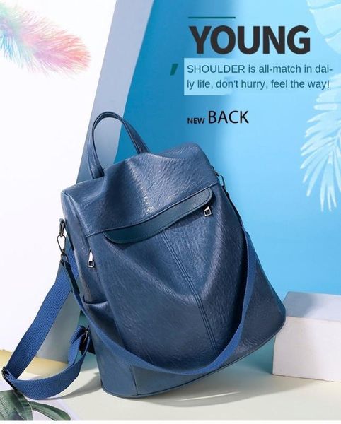 backpack style 2021 fashion large capacity ladies pu anti-theft outdoor travel bag
backpack style 2021 fashion large capacity ladies pu anti-theft outdoor travel bag